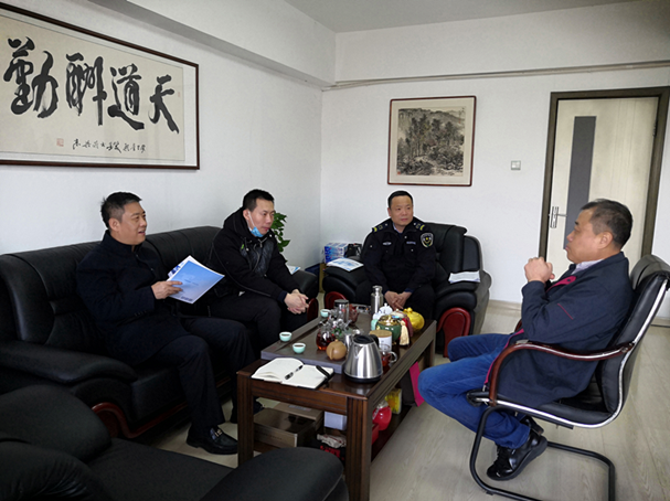 沈河区应急局辅导光临我公司调研